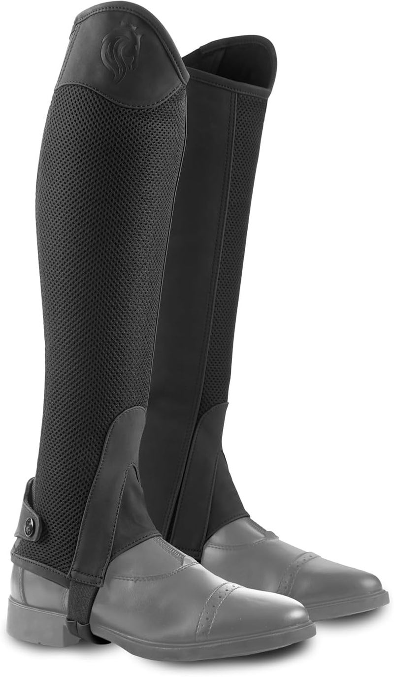 Equinavia Freya Womens NordicAir™ Tech Equestrian Half Chaps for Horseback Riding | Breathable Mesh - Image 2
